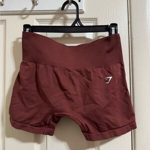Gymshark Waistband Shorts in Wine